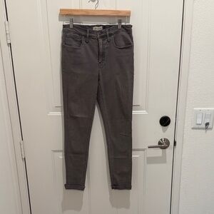 Madewell High Rise Skinny Jeans 28